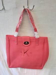 lot 67 image: Initials Inc. Vegan Leather Tote (New With Dust Bag)