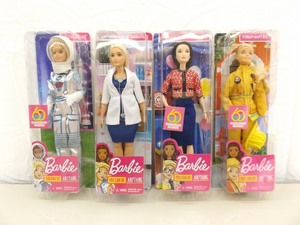 4 MINT New in Original Box Barbie You Can Be Anything Dolls