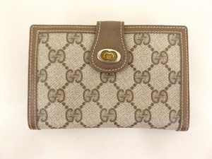 AUTHENTIC Vintage Gucci Tan Wallet and Coin Purse