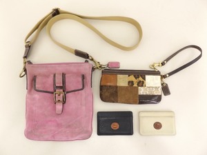 Lot of Misc. COACH and Dooney and Bourke Clutch Purses, CC Holders, etc.