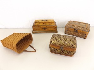 Lot of Longaberger&nbspBasket, Wood Box, etc.