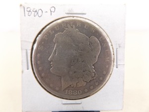 1880-P Morgan Silver Dollar