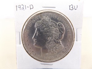 1921-D Morgan Silver Dollar