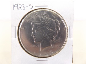 1923-S Peace Silver Dollar