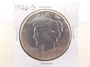 1926-S Peace Silver Dollar