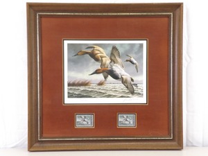 1982-83 Framed, Pencil Signed and Numbered Federal Duck Stamp and Print