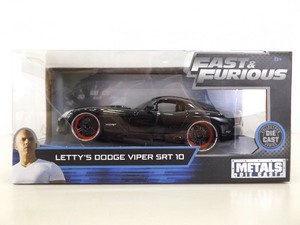 MINT New Jada 124 Fast and Furious Lettys Dodge Viper SRT 10