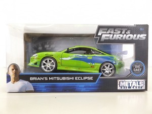 MINT New Jada 124 Fast and Furious Brians Mitsubishi Eclipse
