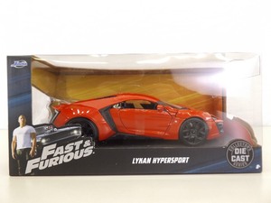 MINT New Jada 124 Fast and Furious Lykan Hypersport