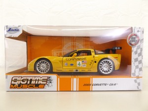 MINT New Jada 124 Big Time Muscle 2005 Corvette C6-R