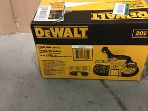 DEWALT 20-Volt MAX Lithium-Ion Cordless Band Saw (Tool-Only) in good conditions