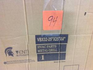 Venti Air 18 in. x 18 in.Return Air Filter Grille in White not used