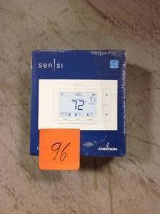 Emerson Emerson Sensi Wi-Fi Smart Thermostat for Smart Home in wood conditions
