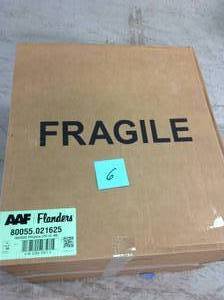 lot 6 image: AAF Flanders 12-Pack 16 in. x 25 in. x 2 in. Prepleat 40 MERV 8 Air Filter