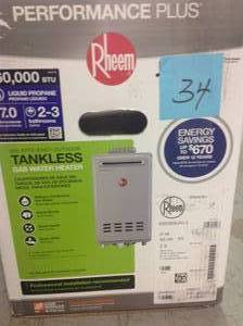 lot 34 image: Performance Plus 7.0 GPM Liquid Propane Outdoor Tankless Water Heater
