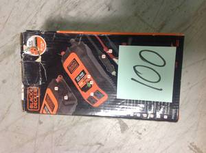 lot 100 image: BLACK  DECKER 500 Watt Inverter (PI500B)
