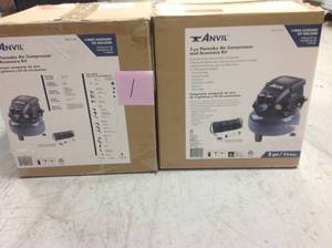 lot 1 image: ANVIL Pancake Air Compressor Portable Accessories Kit lot of 2 costumer returns 