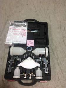 lot 30 image: Husky HVLP and Standard Gravity Feed Spray Gun Kit