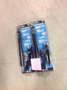 lot 61 image: Lot of 2 Wright Products Black Door Closer and Latch Combo Kit not used