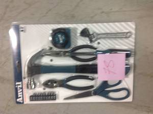 lot 78 image: Anvil Home Owner Tool Set (17-Piece)
