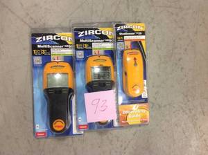 lot 93 image: MIX LOT OF ZIRCON MULTISENSOR HD25 AND MULTISCANNER HD 90 costumer returns open Pkgs