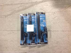 lot 17 image: LOt of 3 Wright Products Black Pneumatic Closer and Push Button Latch Combo Kit V1033BL not used