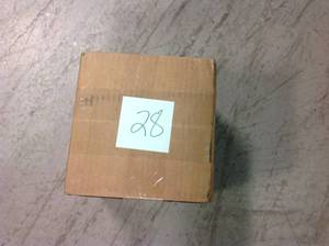 lot 28 image: Lot of 5 Halo HLB4 4 Ultra-Thin LED Lens Downlight with Remote Driver  Junction Box