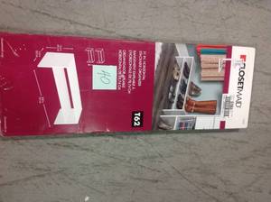 lot 40 image: ClosetMaid Selectives 31 in. White Stackable Storage Organizer