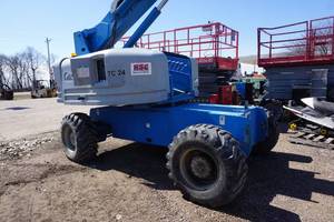 1999 Genie Model S-60 4 x 4 Rough Terrain Boom Lift