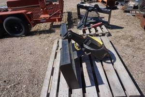 Brand New Universal Mount Bobcat Skid Loader Skid Steer Hydraulic Auger Attachment