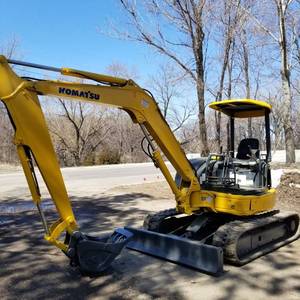 2004 Komatsu PC 50MR-2 Mini Tracked Excavator