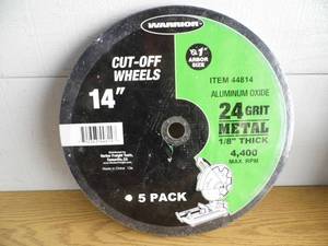 Warrior Cut Off Wheels