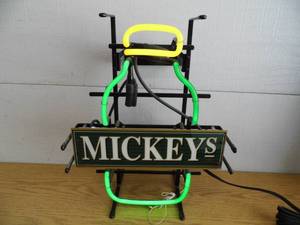 Mickeys Neon Sign