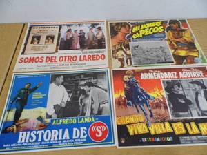 Lot of 4 Vintage Movie Posters