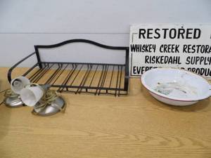 Sign - Wine Rack - Lights - Medicine Cabinet