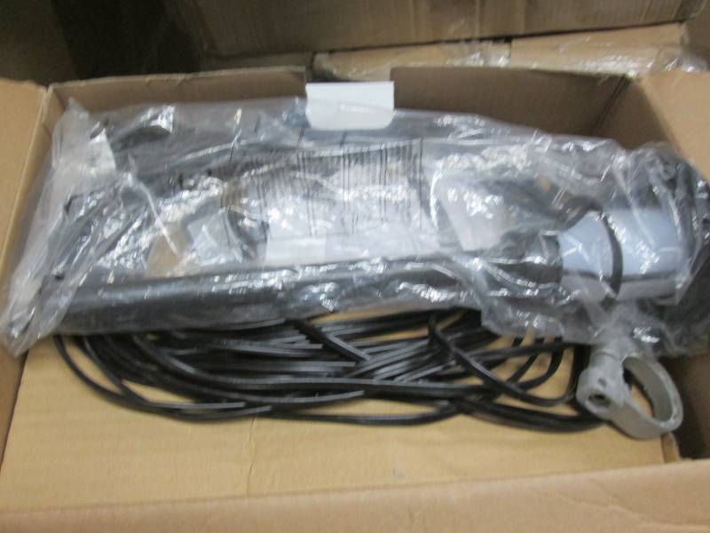 Low Voltage Black Outdoor Integrate...