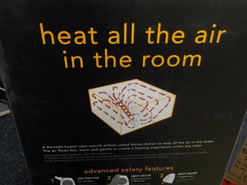 Vornado Whole Room Heater...