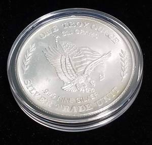 1981 US ASSAY OFFICE SAN FRANCISCO 1 TROY OZ. .999 FINE SILVER IN AIRTITE