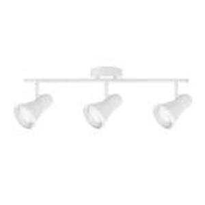 lot 190 image: Clara Collection LED 3-Light White ...