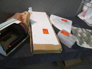 lot 5 image: Assorted Shelves, Decorative Tile, ...