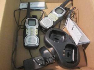 lot 7 image: Uniden 2 Way Radios with chargers, ...