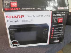 lot 41 image: Sharp Carousel Microwave Oven - tes...