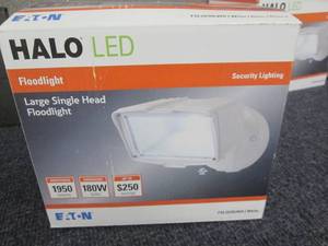lot 227 image: Halo LED Large Single Head Floodlig...