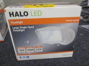 lot 229 image: Halo LED Large Single Head Floodlig...