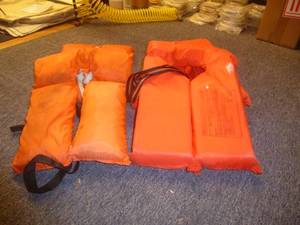 lot 34 image: Orange Life Preserver