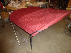 lot 109 image: Ameritex Bimini Maroon Stainless