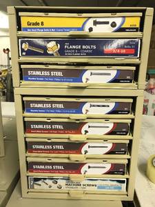 Cabinet of Mixed Screws