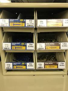 Cabinet of mixed items