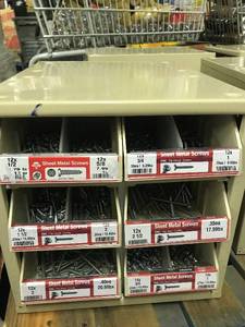 Cablinet with assort sheet metal screws