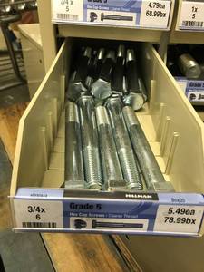 Cabinet with Grade 5 Hex Cap Screws